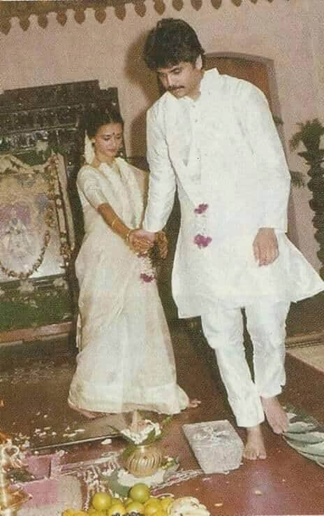 నాగార్జున, అమలల పెళ్లి ఫోటో