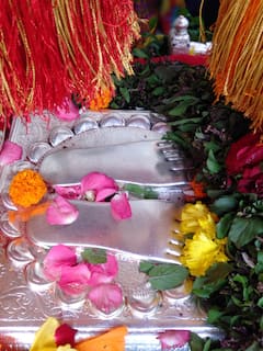 Ashadhi Wari 2021 : देहूत तुकाराम महाराजांच्या पालखीचं प्रस्थान, पाहा फोटो