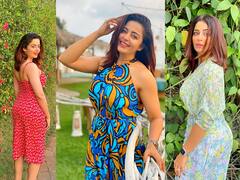 Nehha Pendse | 'गोरी मेम' नेहा पेंडसेच्या दिलेखेचक अदा, पाहा फोटो