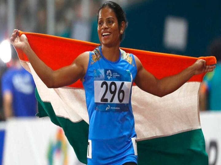 Indian Sprinter Dutee Chand qualifies for Tokyo olympics 100 and 200 meter events Dutee Chand | சர்ச்சைகளும்... சாதனைகளும்... தடைகளைத் தாண்டி வெற்றிப்பெற்ற தடகள மங்கை டூட்டி சந்த்!