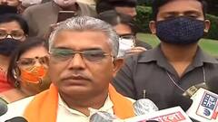 Dilip Ghosh : 'ঝুলি থেকে বেড়াল বেরিয়ে পড়াতেই BJP-কে টানা হচ্ছে', রাজভবনে দেবাঞ্জনের দেহরক্ষী নিয়ে সুখেন্দুর খোঁচার পাল্টা দিলীপ