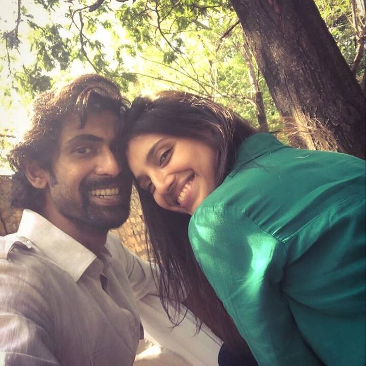 తన ప్రేయసి మిహికా బజాజ్ ను మీడియాకు పరిచయం చేస్తూ రానా షేర్ చేసిన ఫోటో ఇది