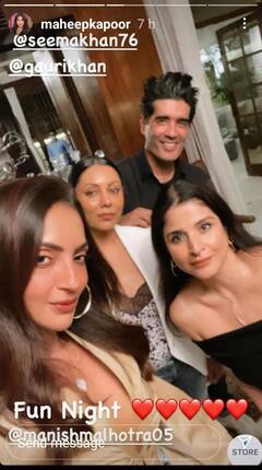 Malaika Arora की गर्ल्स गैंग के बाद अब Manish Malhotra ने इन एक्ट्रेसेज के साथ की पार्टी, देखें अनदेखी तस्वीरें