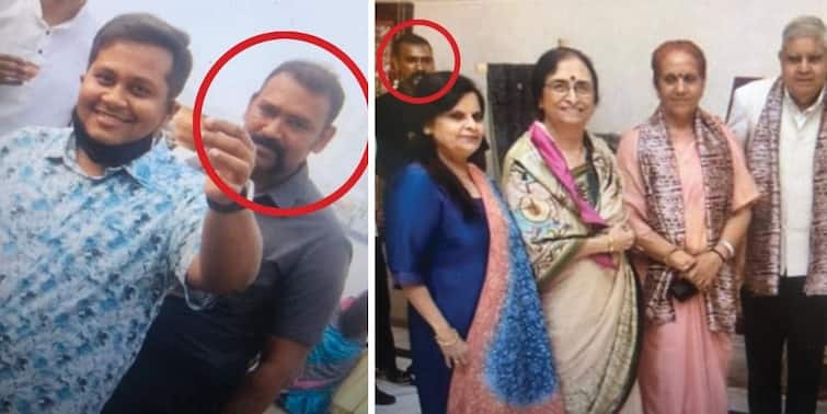 Governor Dhankhar and Debanjan Deb bodyguard in one frame TMC releases photo, know in details Fake IAS Update: ‘দেশের পক্ষে ভয়ঙ্কর’, রাজ্যপালের সঙ্গে দেবাঞ্জনের দেহরক্ষীর ছবি প্রকাশ করে দাবি তৃণমূলের