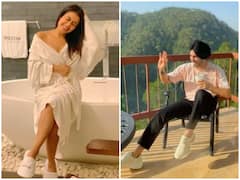 Neha Kakkar Shares Her After Shower PICS Posing In Bathrobe, Hubby Rohanpreet Reacts!