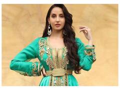 साड़ी से लेकर स्टाइलिश ड्रेसेज तक, हर लुक में जचती हैं Nora Fatehi