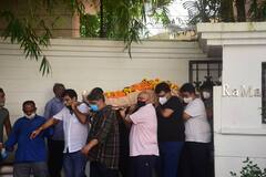 Raj Kaushal Last Rites: पति के पार्थिव शरीर को मंदिरा बेदी ने दिया कंधा, अंतिम संस्कार की रस्में निभाईं, ये देख हर किसी का कलेजा पसीज किया