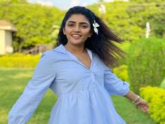 Actress Eesha Rebba pics  : காந்தக் கண்ணழகி லுக்கு விட்டு கிக்கு ஏத்தும் முத்து பல் அழகி - ஈஷா ரெபா  போட்டோஷூட்