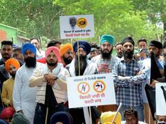 IN PICS | Shiromani Akali Dal & BSP Lead Protests In Parts Of Punjab Against Erratic Power Supply