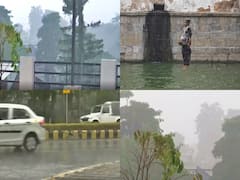 IN PICS | Rain Brings Respite Amid Heatwave Conditions As Parts Of Delhi, Dehradun Witness Light Drizzle
