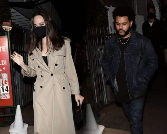 Angelina Jolie, The Weeknd Spark Dating Rumours As They Enjoy Dinner Together Angelina Jolie, The Weeknd Spark Dating Rumours As They Enjoy Dinner Together