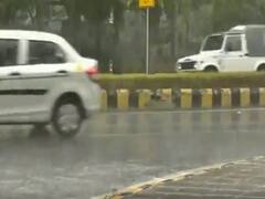 IN PICS | Rain Brings Respite Amid Heatwave Conditions As Parts Of Delhi, Dehradun Witness Light Drizzle