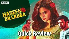 मूवी रिव्यू: जानिए कैसी है नेटफ्लिक्स पर रिलीज हुई तापसी पन्नू-विक्रांत मेस्सी की हसीन दिलरुबा? | Uncut