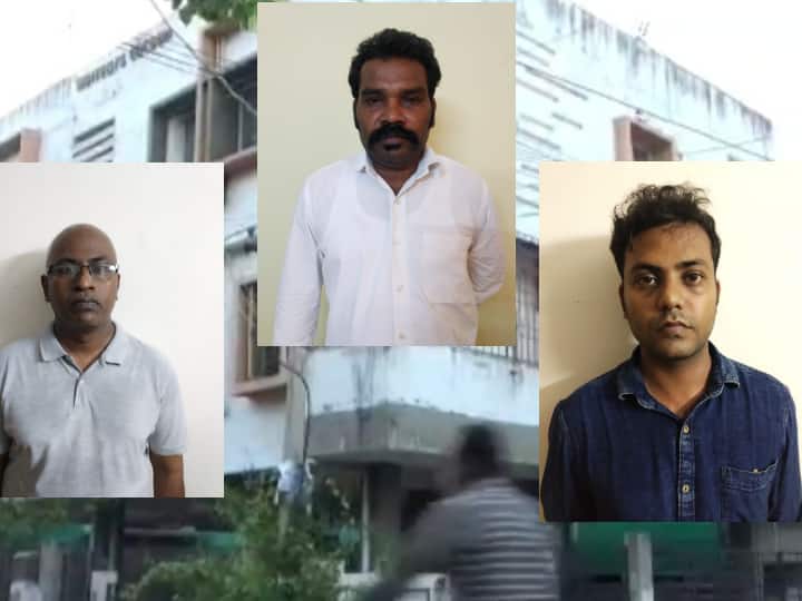3 arrested for stealing jewelery money in Thuraipakkam ’துப்பாக்கி காட்டி மிரட்டல், மிரட்டியவரிடமே சுருட்டல்’ கட்டப்பஞ்சாயத்தும் கைதும்..!