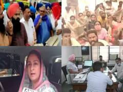 IN PICS | Shiromani Akali Dal & BSP Lead Protests In Parts Of Punjab Against Erratic Power Supply