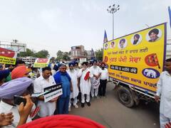 ਬਿਜਲੀ ਸੰਕਟ ਖਿਲਾਫ ਅਕਾਲੀ ਦਲ ਦਾ ਪ੍ਰਦਰਸ਼ਨ, ਲੋਕਾਂ ਨੂੰ ਫਰੀ ਵੰਡੀਆਂ ਪੱਖੀਆਂ, ਵੇਖੋ ਤਸਵੀਰਾਂ