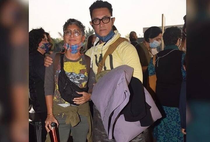 இவரும் அவரது மனைவி கிரண் ராவ் மற்றும் குழந்தைகள் கடந்த டிசம்பர் மாதம் குஜராத் கிர் பகுதியில் 15ஆவது திருமணநாளை கொண்டாடினர்.