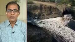 અમદાવાદની સાબરમતી નદીમાં કચરાઓનો ઢગ, રિવર ફ્રન્ટના વોક વે પરથી પસાર થવું મુશ્કેલ