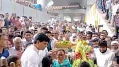 Amravati : आमदार रवी राणांकडून कोरोना नियमांना हरताळ, ना मास्क ना सोशल डिस्टन्सिंगचं पालन