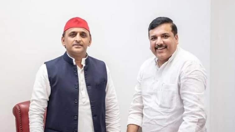 UP Assembly Election 2022: Sanjay Singh Meets Akhilesh Yadav, Is AAP-SP Alliance On Cards? UP Assembly Election 2022: Sanjay Singh Meets Akhilesh Yadav, Is AAP-SP Alliance On Cards?
