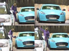 In Pics: चमचमाती Aqua Blue Aston Martin में दिखे Ranveer Singh, ड्राइवर से नहीं बल्कि खुद ही चलाते हैं ये 3.9 करोड़ रुपये की गाड़ी