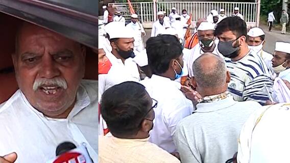 Ashadi Wari 2021 : बंडातात्या कराडकर यांना पोलिसांनी ताब्यात घेतल्यानंतर समर्थकांचं भजन आंदोलन