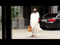 House Warming: सज-धज कर पापा के गृह प्रवेश पूजा में पहुंची कपूर सिस्टर्स , देखिए तस्वीरें