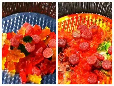 Watch: Canadian Heat Melts Candies Into A Puddle; Leaves Internet Amazed Canada Heatwave: ਕੈਨੇਡਾ ਵਿੱਚ ਗਰਮੀ ਨੇ ਕੀਤਾ ਲੋਕਾਂ ਨੂੰ ਬੇਹਾਲ, ਧੁੱਪ ਵਿੱਚ ਰੱਖੀਆਂ ਕੈਂਡੀਜ਼ ਪਿਘਲਦੀ ਵੇਖ ਹੈਰਾਨ ਹੋਏ ਲੋਕ