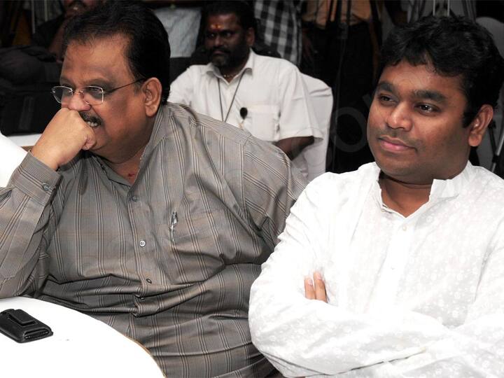 ఏఆర్ రెహ్మాన్ తో కలిసి ఓ ఈవెంట్ లో పాల్గొన్న ఎస్పీ బాలు