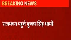 Uttarakhand New CM: Pushkar Singh Dhami राजभवन पहुंचे, सरकार बनाने का दावा करेंगे पेश