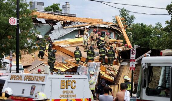 ਵਾਸ਼ਿੰਗਟਨ DC 'ਚ ਉਸਾਰੀ ਅਧੀਨ ਇਮਾਰਤ ਡਿੱਗੀ, 5 ਜ਼ਖ਼ਮੀ