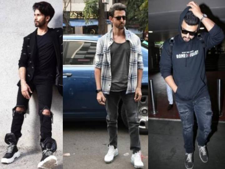 बॉलीवुड एक्टर्स की लाइफ स्टाइल और फैशन काफी एक्सपेंसिव होता है. वह अपने लुक को बेहतर दिखाने के लिए नई-नई और अलग चीजों का इस्तेमाल करते हैं. बॉलीवुड सेलेब्स मार्केट में उपलब्ध सबसे बेस्ट स्नीकर्स के दीवाने होते हैं. यहां आज हम आपको सेलेब्स की पर्सनैलिटी सूट करते स्नीकर्स के बारे में बताने जा रहे हैं. ये स्नीकर्स काफी महंगे हैं.