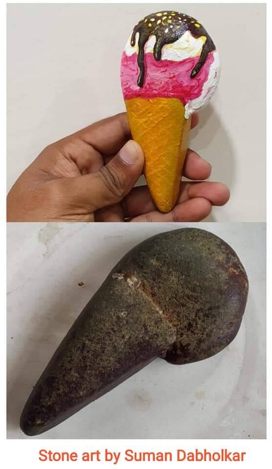 अशीच त्यांनी आतापर्यंत दगडावर 50 हून अधिक शिल्पकृती साकारली आहेत.