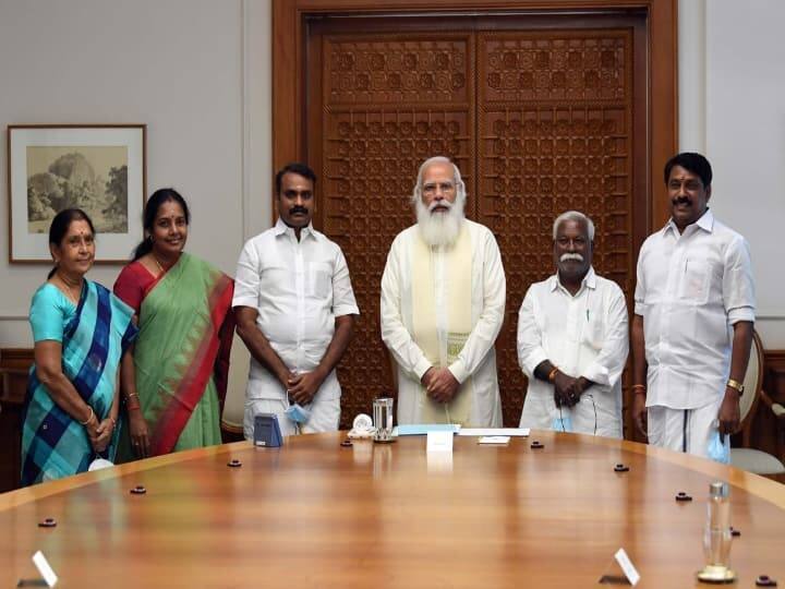 TN BJP MLAs Meet PM, Discuss Required Developments In State TN BJP MLAs Meet PM, Discuss Required Developments In State