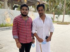 Actor arjun new temple ceremony pics  : அஞ்சனாசுத ஶ்ரீ யோக ஆஞ்சநேய சுவாமி   -  நடிகர் அர்ஜுன்  கோவிலின் கும்பாபிஷேக விழா போட்டோ ஆல்பம்