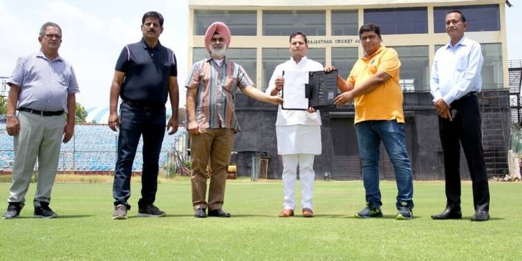 World third largest cricket stadium made Jaipur Rajasthan Cricket Association President Vaibhav Gehlot World's Third Largest Stadium: জয়পুরে গড়ে উঠছে বিশ্বের তৃতীয় বৃহত্তম ক্রিকেট স্টেডিয়াম