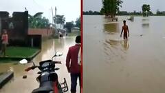 बिहार के सुपौल, मोतिहारी और सीतामढ़ी में बाढ़ का तांडव दिखाती तीन तस्वीरें