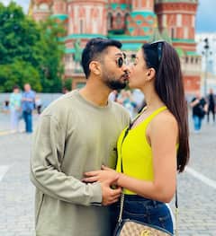 IN PICS | Gauahar Khan And Zaid Darbar Enjoy Their Honeymoon In Moscow