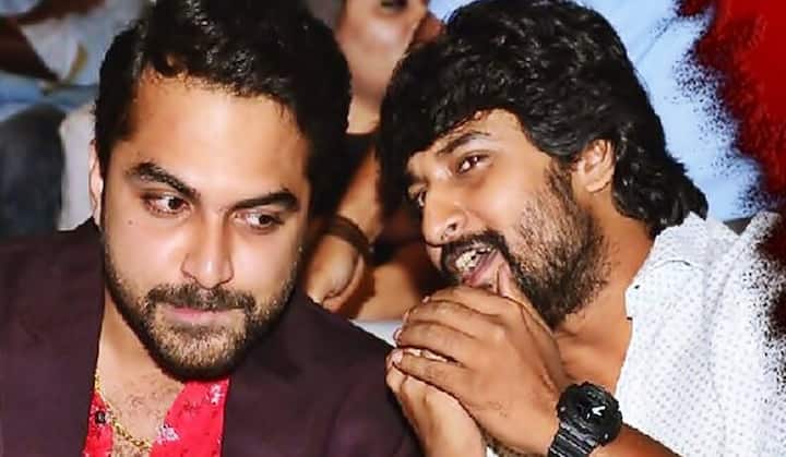 'ఫలక్ నుమా దాస్' ప్రీరిలీజ్ ఈవెంట్ కి ముఖ్య అతిథిగా నాని వచ్చారు. ఈ సందర్భంగా తీసిన ఫోటో 