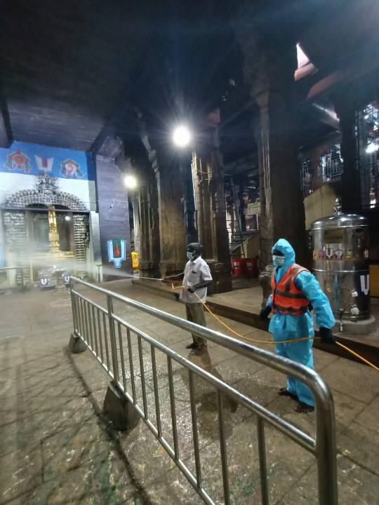 நூபுரகங்கை தீர்த்தம் பக்தர்கள் நீராட அனுமதி இல்லை