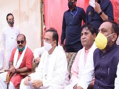 डिप्टी सीएम दिनेश शर्मा ने गिनाई सरकार की उपलब्धियां, बोले- अपराध और अपराधियों पर कसी गई है नकेल 