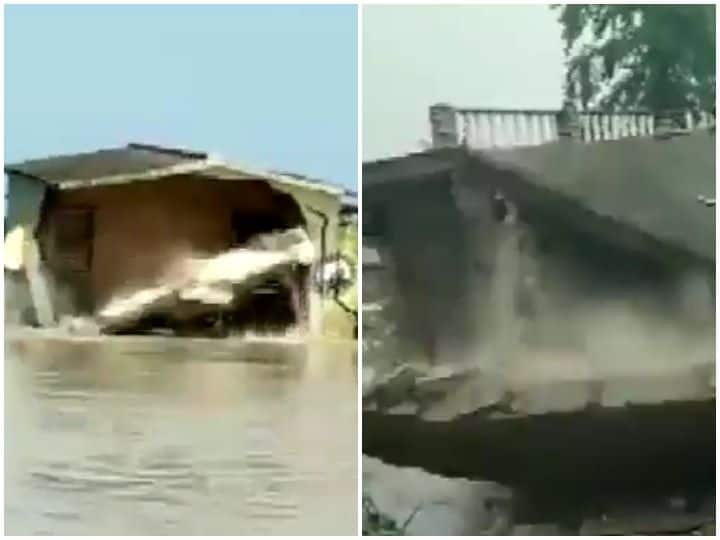 Bihar Battles Monsoon Woes As Health Centres Get Flooded, Houses Collapse, Roads Submerge [WATCH]