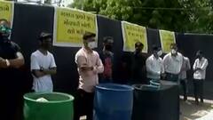 Vadodaraમાં મોંઘવારીના મુદ્દે કરાયો અનોખો વિરોધ, મફતમાં ત્રણ હજાર દૂધની થેલીનું કરાયું વિતરણ