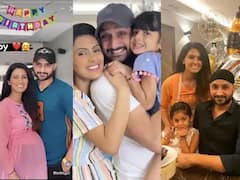 ৪১-এ ভাজ্জি, স্ত্রী ও মেয়ের সঙ্গে জন্মদিন পালন হরভজনের