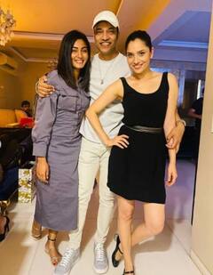 Ankita Lokhande Shares Loved Up PICS With Boyfriend Vicky Jain From Their Sunday Night Party!