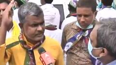 Chirag Paswan के स्वागत के लिए Patna Airport पर उमड़ी समर्थकों की भारी भीड़