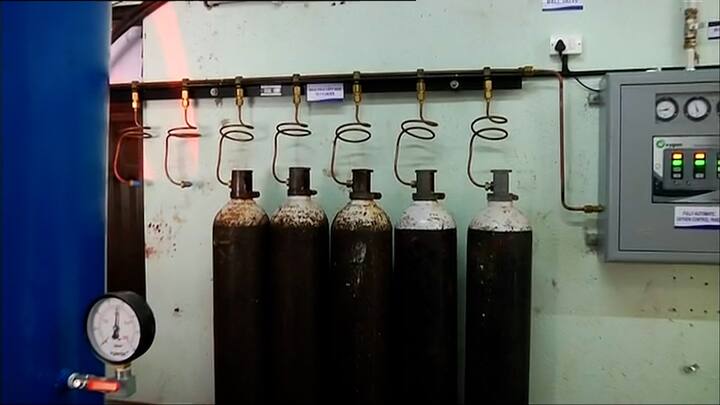 first oxyge plant ready in Bhadohi ANN भदोही में पहला ऑक्सीजन प्लांट बनकर तैयार, पांच और प्लांट लगाने की है योजना