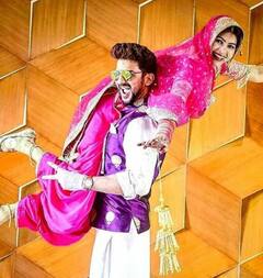 Sasural Simar Ka Actor Manish Raisinghan Shares Goofy PICS With Wife Sangeita On Their First Wedding Anniversary