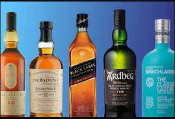 Scotch: ਇਹ ਇਕ ਕਿਸਮ ਦੀ ਵਿਸਕੀ ਹੈ ਜੋ ਸਕਾਟਲੈਂਡ ਵਿੱਚ ਬਣਦੀ ਹੈ। ਇਹ ਵਿਸਕੀ ਓਕ ਕਾਸਕਸ (Oak Casks) ਵਿੱਚ ਘੱਟੋ-ਘੱਟ 3 ਸਾਲਾਂ ਲਈ ਰੱਖੀ ਜਾਂਦੀ ਹੈ।