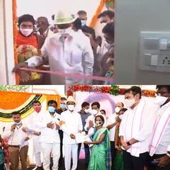 Watch | Perplexed KCR Pulls Off Ribbon While Inaugurating 2BHK House For Underprivileged